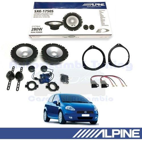 Alpine sxe1750s front speakers - sxe1750s,