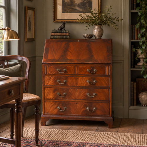 English 1930s flame fronted - english,