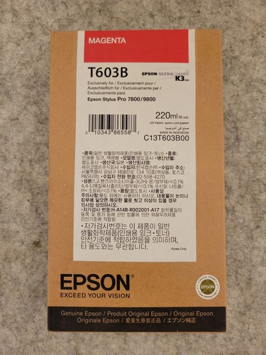 Genuine epson 2022 t603b - epson,