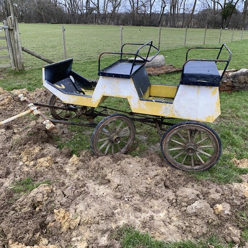 Pony driving cart - driving, make