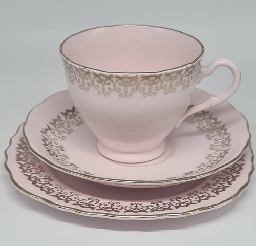Colclough pink gold bone - pink,