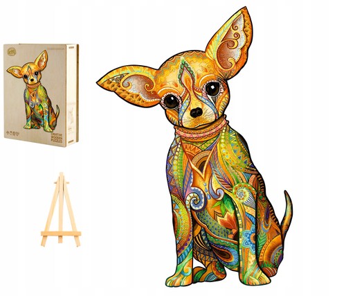 Large wooden jigsaw puzzle 221 - large,