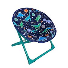 Kids Bedroom Foldable Dinosaur Moon Chair Seat 54 x 47 x 46cm