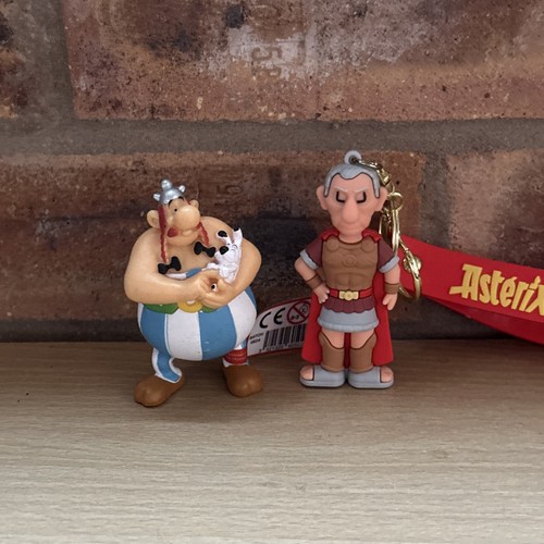 Asterix caesar keyring and - keyring,