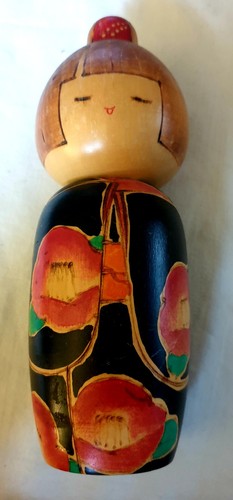 Vintage kokeshi doll sosaku - kokeshi,