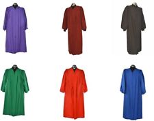 Set of 10 Choir Robes/Gowns Ladies Mens Adult Choral Clergy Colour Graduation