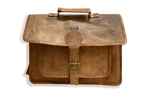 Men leather vintage - 18",