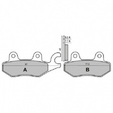 Pair Of Front Brake Pads HONDA