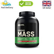 Optimum Nutrition 2.73kg Serious Mass Strawberry Flavour Weight Gain Supplement