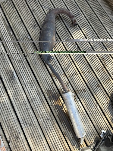 Rs125 2005 exhaust - 2005,