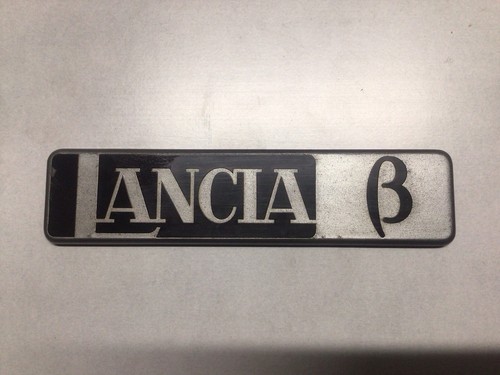 Lancia beta badge - lancia,