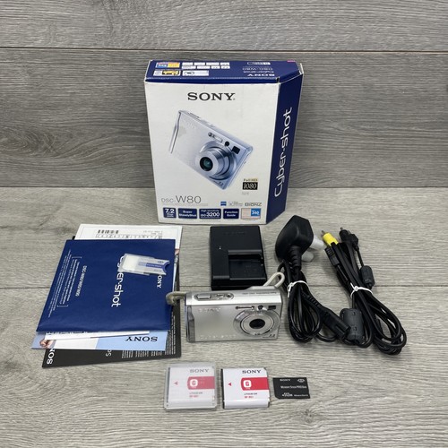 Sony cybershot dsc w80 2mp - cybershot, 7.2mp