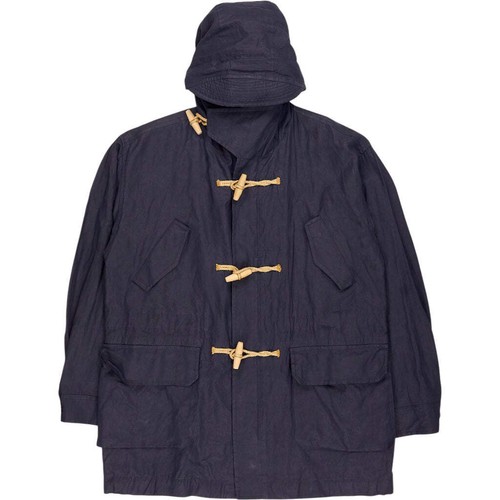 Gloverall navy hooded - gloverall,