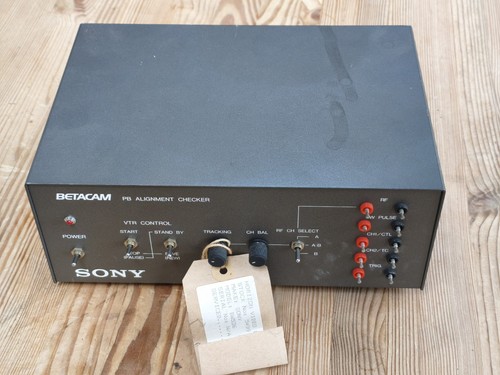 Sony betacam alignment - pb,