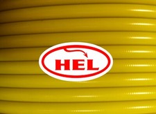 YELLOW HEL BRAIDED BRAKE LINE