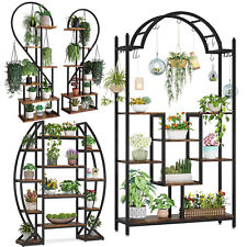 3-Style Indoor Plant Stand Bonsai Flower Pots Display Shelf Thicken Plate Stable