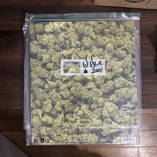 Dr. Dre 2001 25th Anniversary Edition Clear Split Green Vinyl Record LE x/2001 