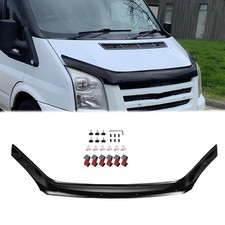 FOR FORD TRANSIT MK7 2007-2013 BONNET GUARD WIND STONE DEFLECTOR PROTECTOR BRA