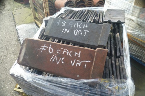 Roof ridge tile reclaimed - roof,
