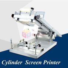 Manual Pen Silk Screen Printing Machine Cylinder Printing Surface Curve Press