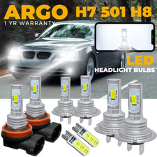 For Bmw 5 Series E60 E61 Led Xenon White Headlight Fog Side Light Bulbs 2007-10