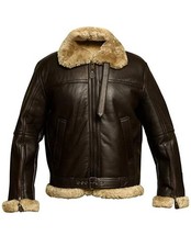 Men's Shearling Aviator Jacket