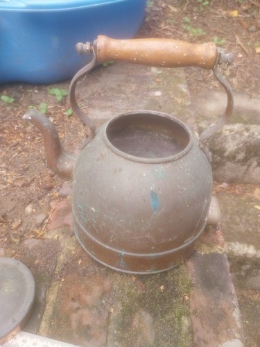 Copper electric kettle old - kettle,