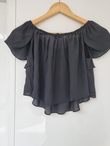 Womens topshop sheer lined - sheer, off