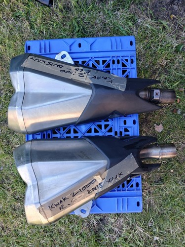 Kawasaki z1000 exhaust left - z1000,