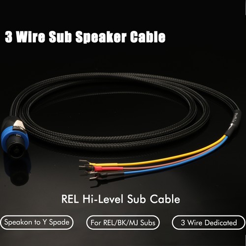 Subwoofer cable wire - subwoofer, 3-wire