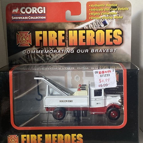 Corgi fire heroes model - heroes,