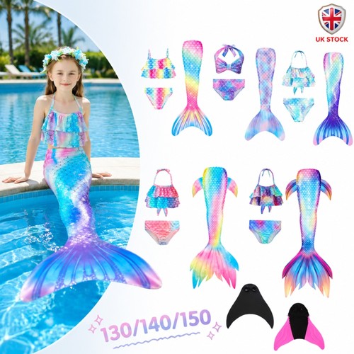 Girls mermaid tail swimming - uk,