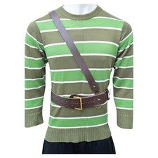 Sam Browne Belt + Sam Brown Shoulder Strap Brown Leather Brass Sam  3 colours