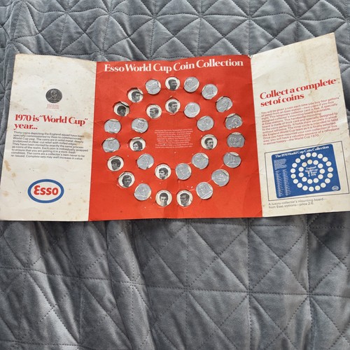 Esso world cup coins 1970 - world,