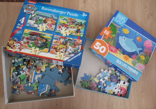 Jigsaws sea life paw - jigsaws,