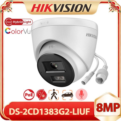 Hikvision 8mp hybrid - 8mp, light