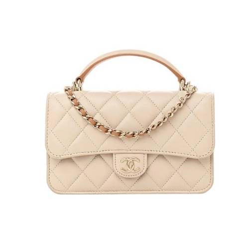 Chanel beige and brown - and,