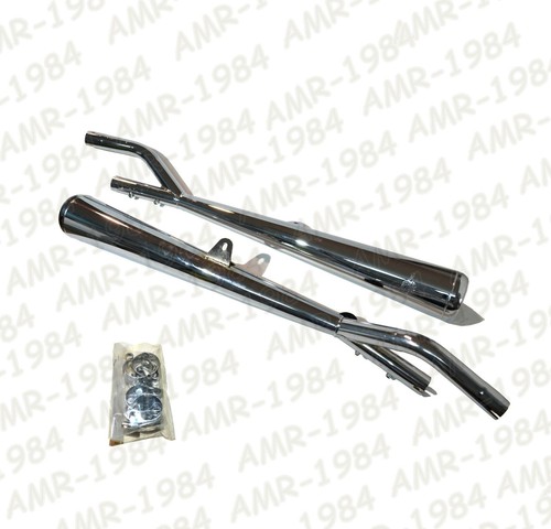 Chrome exhaust silencers - chrome,