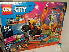New Sealed Lego 60295 City Range Stuntz, Stunt Show Arena Set inc Vehicles etc