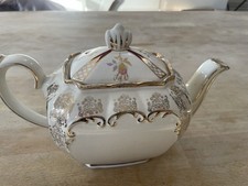 Sadler Cube Teapot Cream with