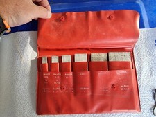 Starrett Adjustable Parallel Set S154L (154A-154F) w/ Case Range 3/8-2-1/4"