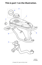 Jaguar Genuine Expansion Tank