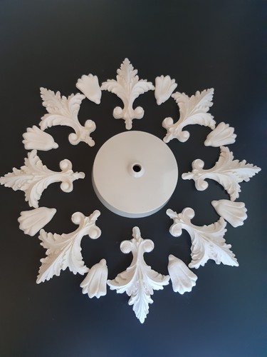 Decorative plaster pieces - plaster,