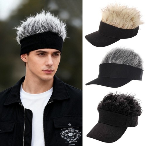 Golf baseball cap with fake - baseball,