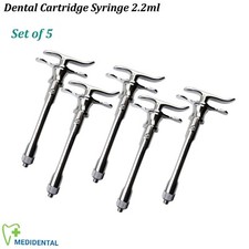 Dental Instruments Supplies Cartridge Anesthetic Aspirating Syringe 2.2ml Set CE