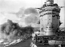 British battleship HMS Rodney