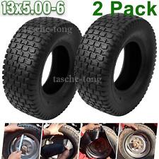 2PCS Tyre 13x5.00-6 6 Inch