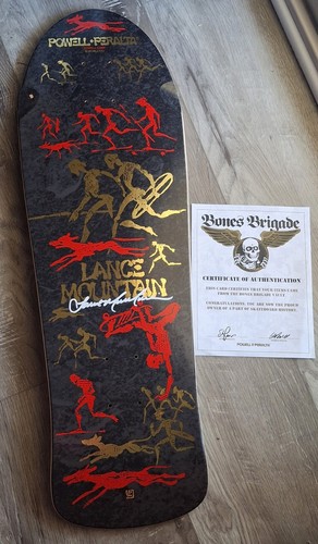 Lance mountain signed bones - lance,