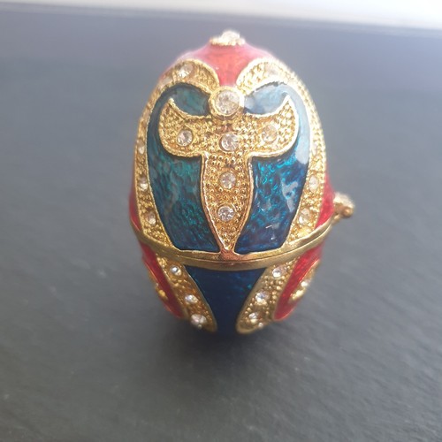Fabergé style enamel egg - fabergé,