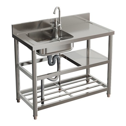 Stainless steel catering sink - stainless,